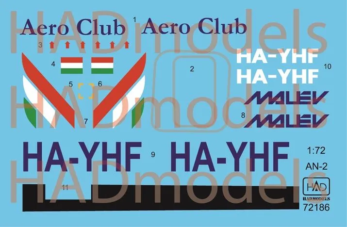 An-2 Malev 1:72