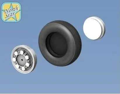 F-14 Tomcat wheels set 1:48