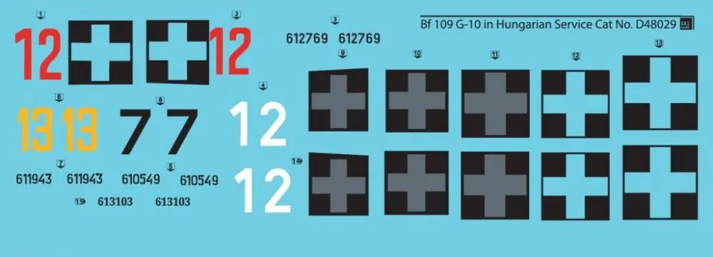 Bf 109G-10 in Hungarian Service 1:48