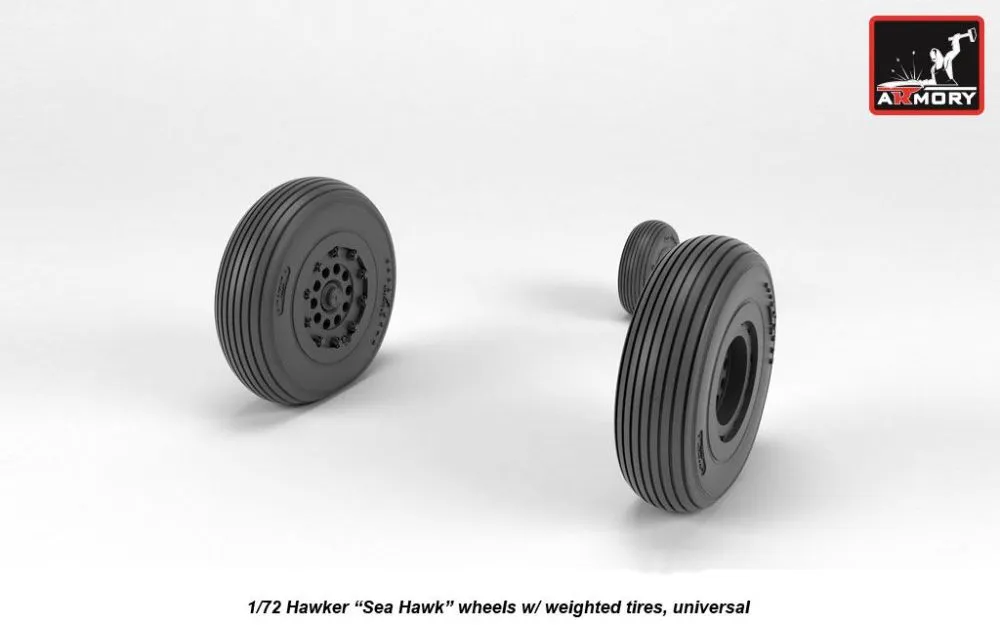 Hawker "Sea Hawk" wheels 1:72