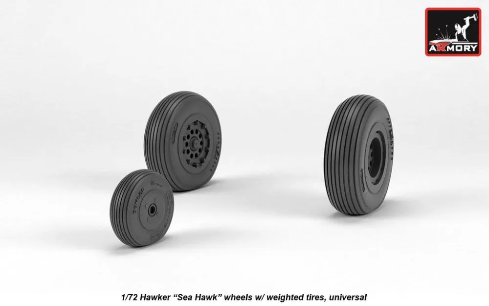 Hawker "Sea Hawk" wheels 1:72