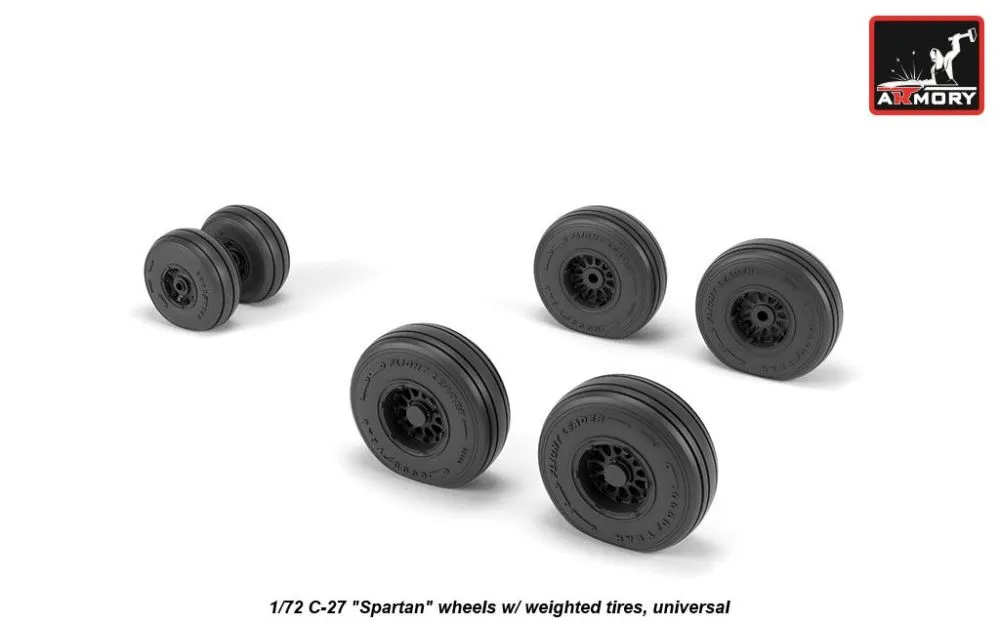 C-27 "Spartan" wheels 1:72