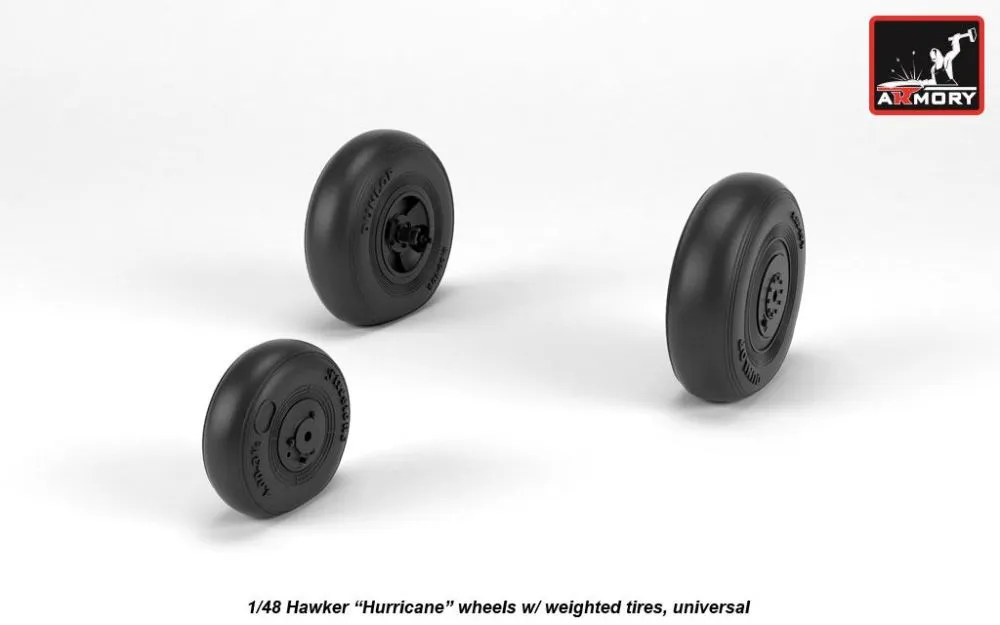 Hawker "Hurricane" wheels 1:48