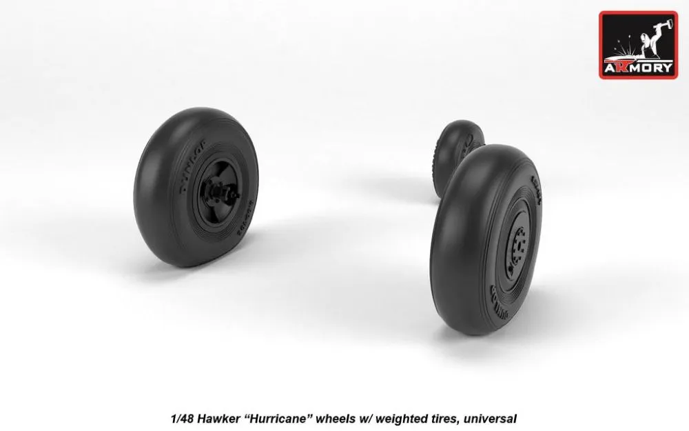 Hawker "Hurricane" wheels 1:48