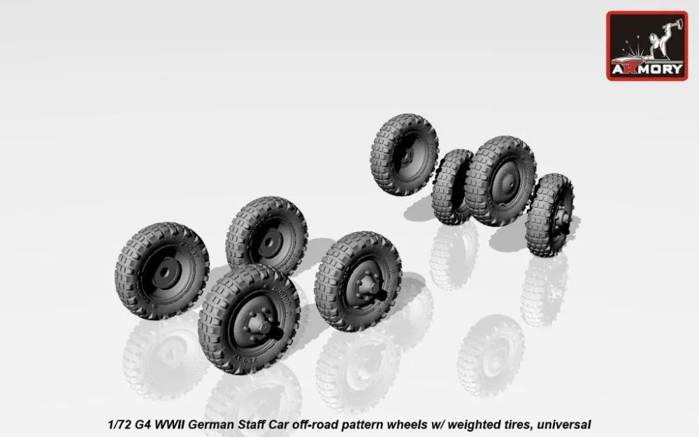 M.B. G4 pattern wheels 1:72