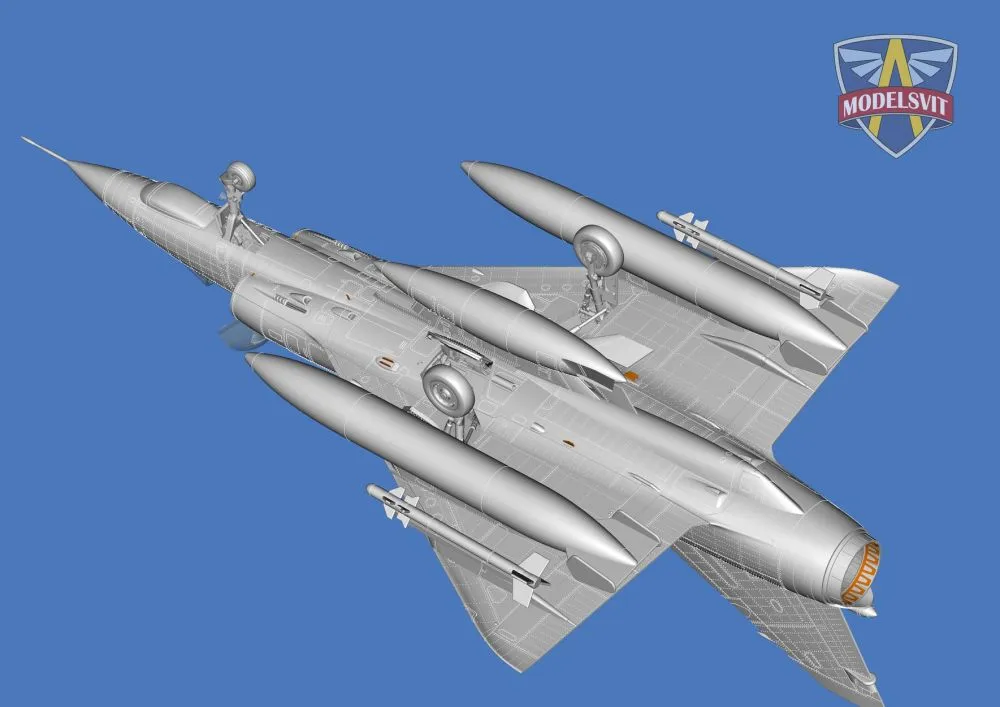 Mirage IIIE 1:72