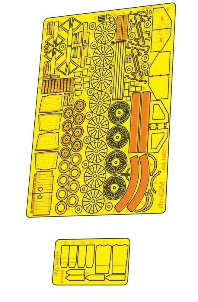 Il-62M detail set for Zvezda 1:144