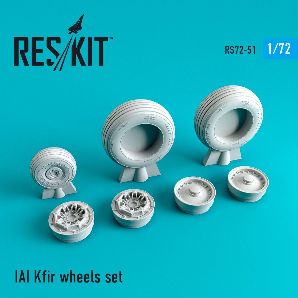 IAI Kfir wheels 1:72
