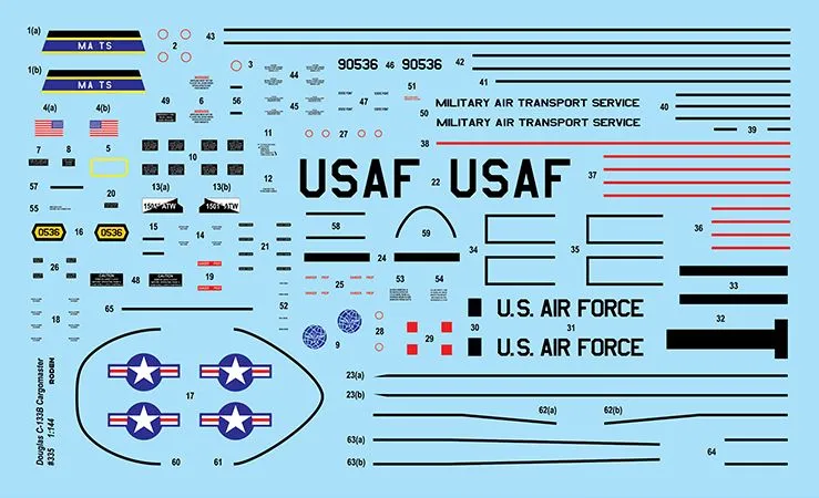 Douglas C-133B Cargomaster 1:144