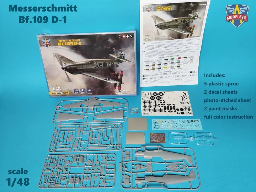 Messerschmitt Bf 109D-1 1:48