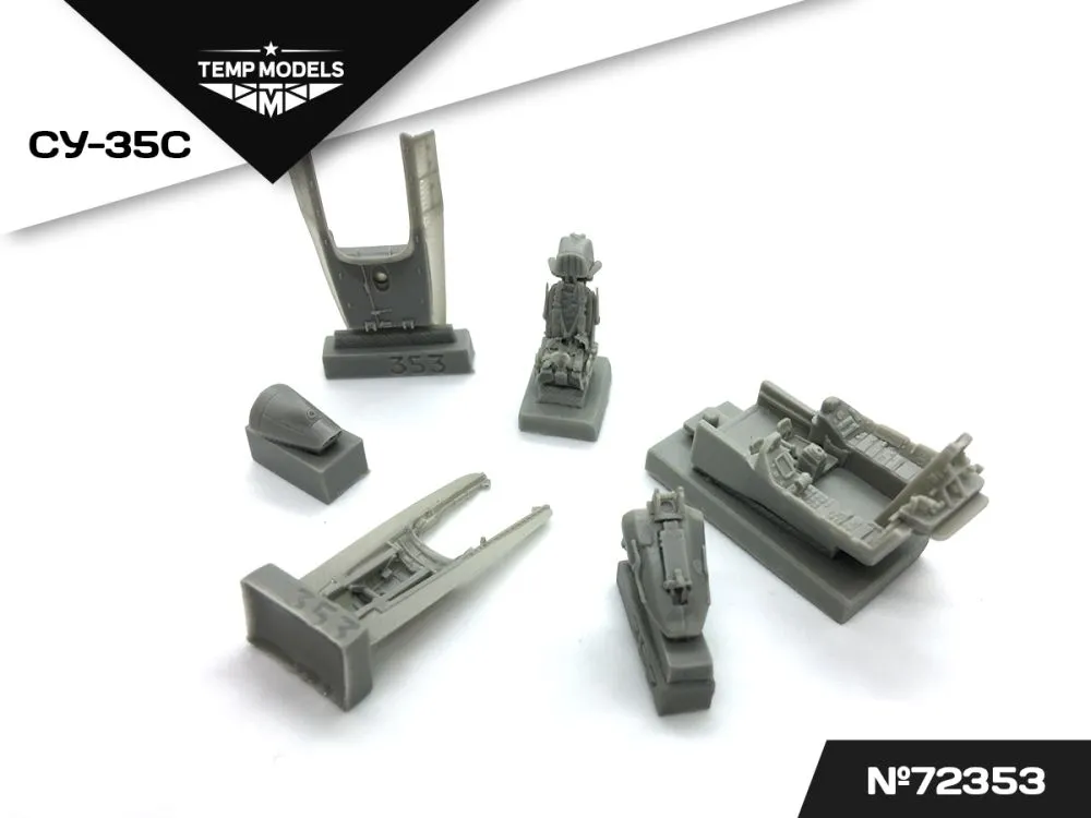 Su-35S Cockit set for Hasegawa 1:72