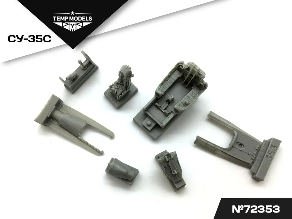 Su-35S Cockit set for Hasegawa 1:72