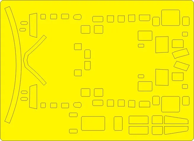 Tu-128M Fiddler CAMOUFLAGE masks 1:72