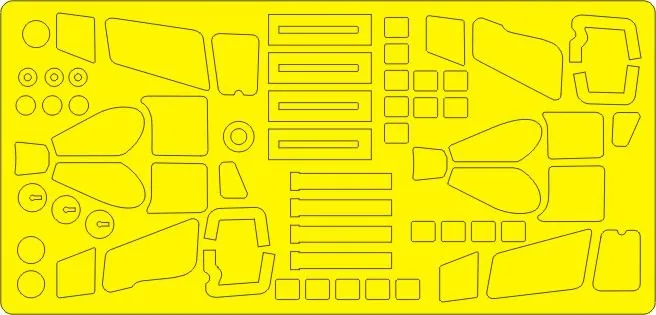 Mil Mi-24A Hind EXPERT mask for Zvezda 1:72