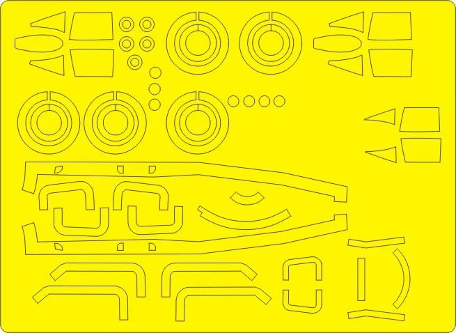 MiG-25RB ADVANCED mask for ICM 1:72