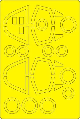 Su-57 EXPERT mask for Zvezda 1:72