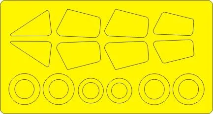 F-102A BASIC mask for Meng 1:72