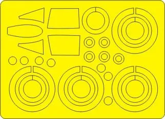 MiG-25RBT BASIC mask for Revell/ ICM 1:72