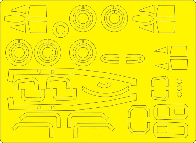 MiG-25RBF ADVANCED mask for ICM 1:72