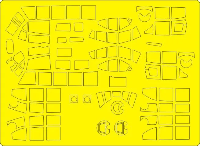 Ju 88A5 EXPERT mask for ICM 1:48