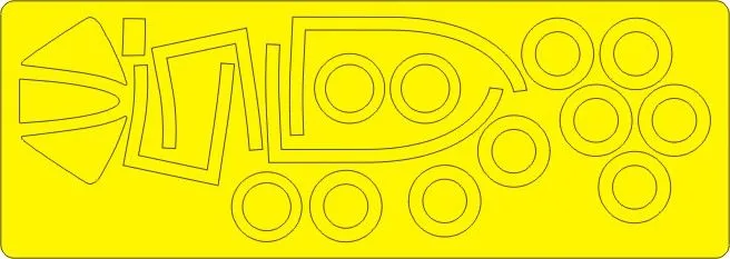 T-28B/C/D Trojan BASIC mask for Roden 1:48