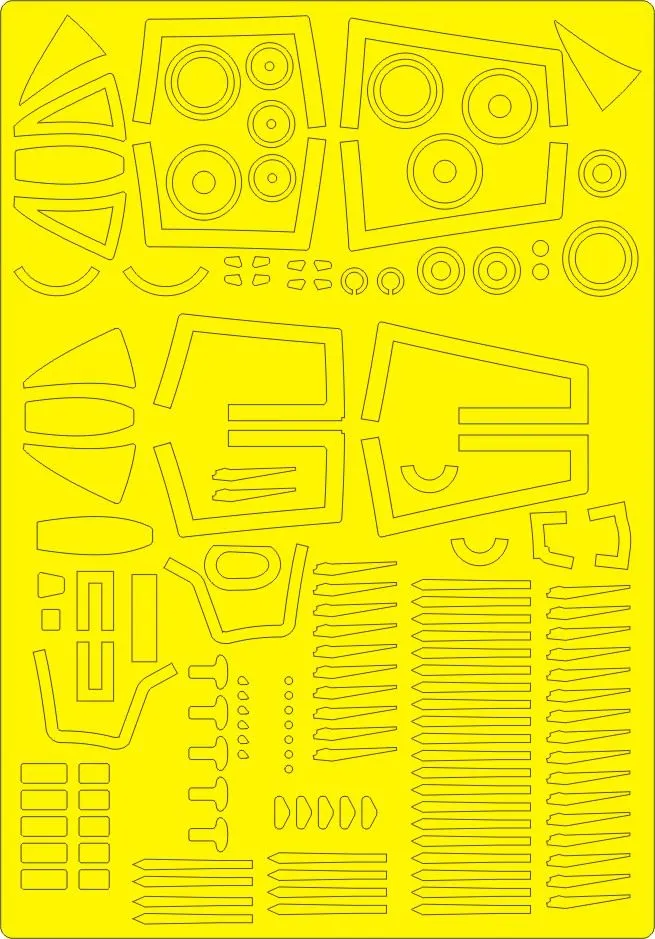 F-14D Super Tomcat EXPERT mask for AMK 1:48