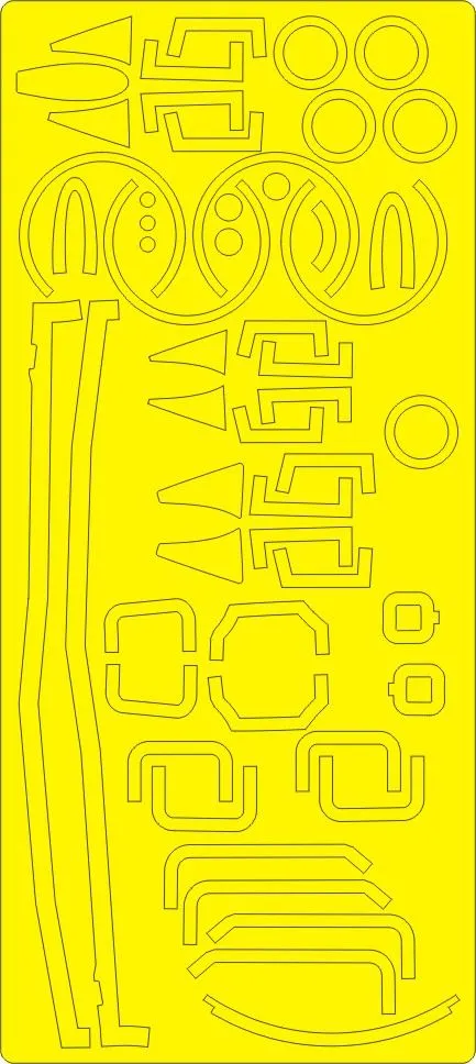 MiG-25BM ADVANCED mask for ICM 1:48