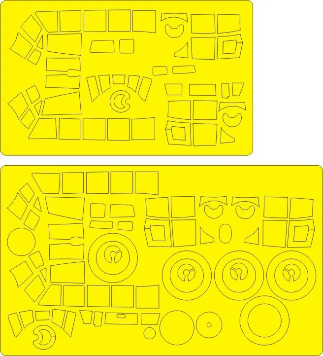 Ju 88C-6b EXPERT mask for ICM 1:48