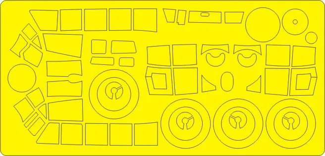 Ju 88C-6 BASIC mask for ICM 1:48