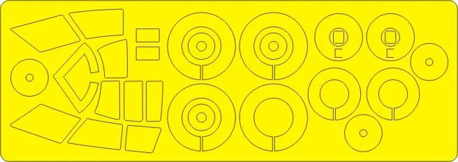 RB-66B Destroyer BASIC mask for Italeri 1:72