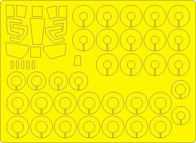 Tu-22M Backfire BASIC mask for Italeri 1:72