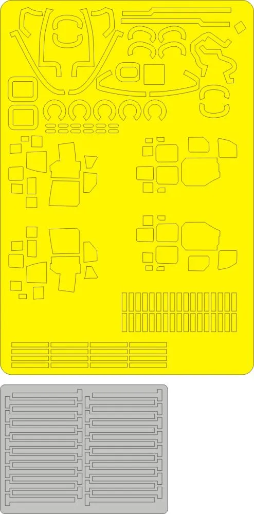 Tu-95MS CAMOUFLAGE mask for Trumpeter 1:72