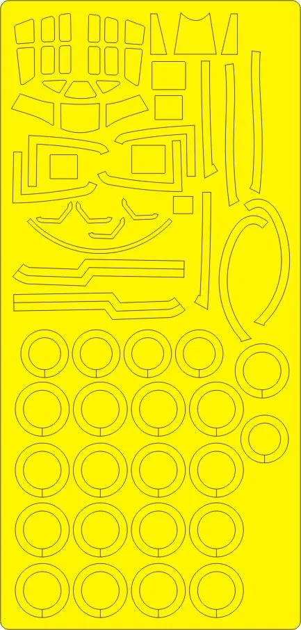 Tu-16K-10 BASIC mask for Trumpeter 1:72