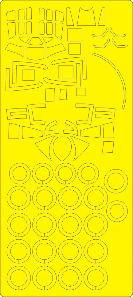 Tu-16K-26/ Chinese H-6 BASIC mask for Trumpeter 1:72