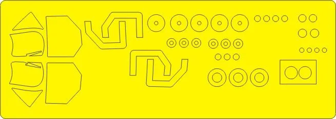 Ka-52 BASIC mask for Zvezda 1:72