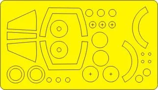 IAI KFIR C2/C7 BASIC mask for AMK 1:72