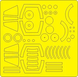 IAI KFIR C2/C7 EXPERT mask for AMK 1:72