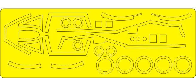 F-101C BASIC mask for Valom 1:72