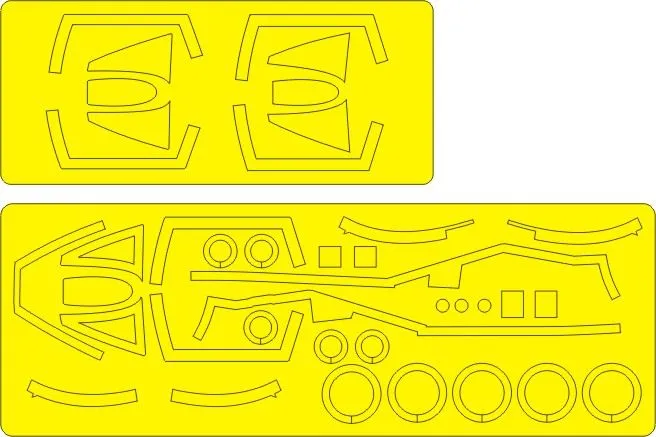 F-101C EXPERT mask for Valom 1:72