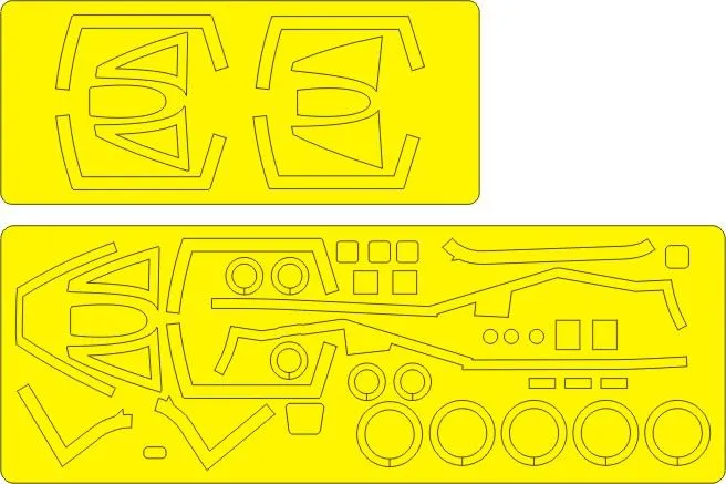 RF-101C ADVANCED mask for Valom 1:72