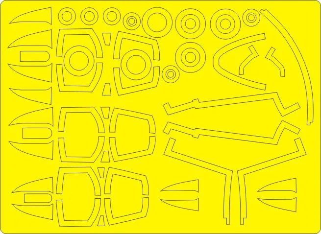 F-4 Phantom II EXPERT mask for Fujimi 1:72
