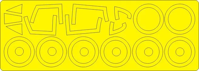 B-47E Stratojet BASIC mask for Haegawa 1:72