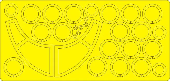 B-2A Spirit masks for Modelcollect 1:72