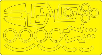 F-4/ RF-4 Phantom II BASIC mask for Hasegawa 1:72