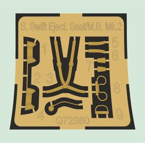 Supermarine Swift Ejection Seat (M.B. Mk.2) 1:72