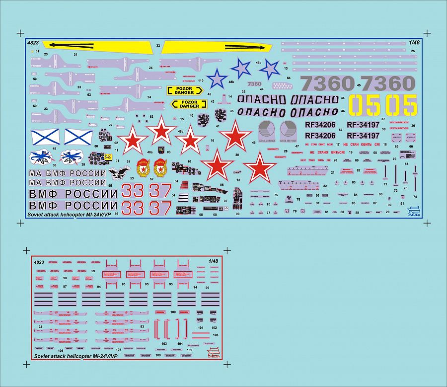 Mil Mi-24V/VP Hind E 1:48