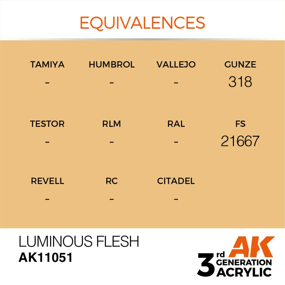 Flesh Luminous (3G) 17ml
