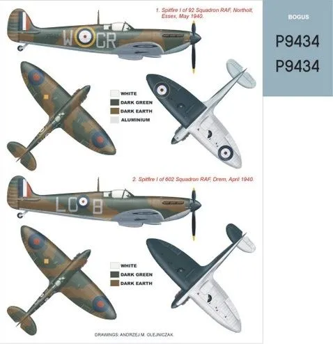 Spitfire Mk.I super mask for Hasegawa 1:32