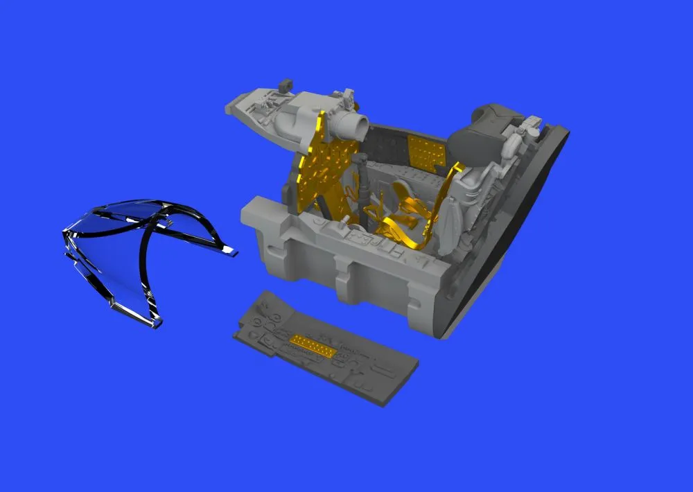 MiG-21PFM cockpit 1:72