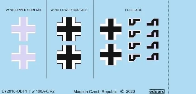 Fw 190A-8/ R2 national insignia 1:72